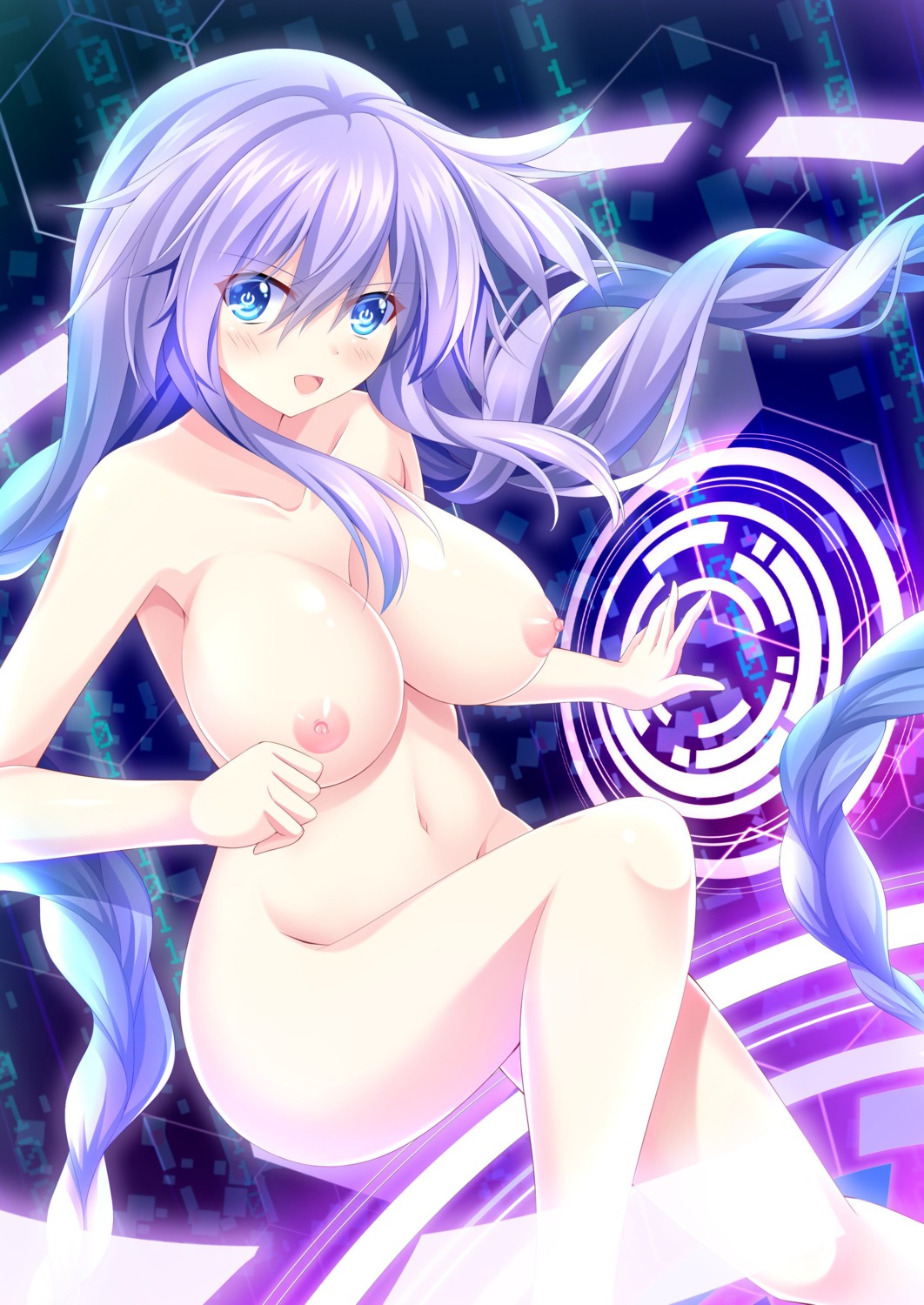 Kishimen Choujigen Game Neptune Purple Heart Naked Nipples 576233